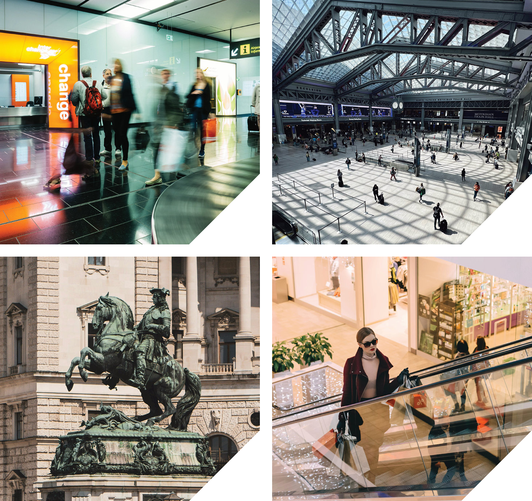 Sites of application - Photos